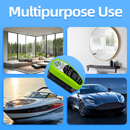 Buy 1 Get 1 Free Oil Film Brush 2.0, Clear Vision Glass Cleaner, Clearview Shield Clear Vision Windshield Cleaner, Oil Film Cleaning Brush for Car Windows (Copy)